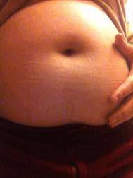 smooth chubby belly play