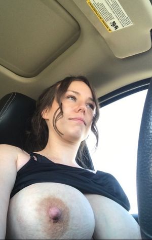Busty Drivers Selfie