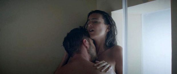 Emily Ratajkowski Nude Sex Under The Shower from ‘Welcome Home’