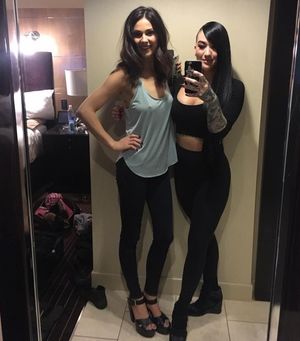 Genevieve Zitricki with her bimboid friend & so give the devil her due - SGB gothh