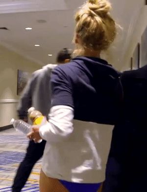 Holly holm ass backstage