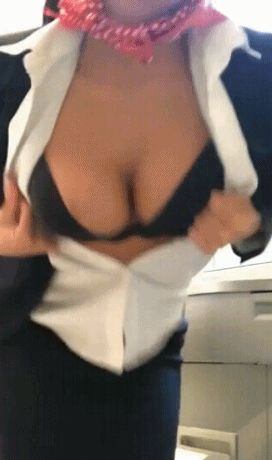 latina stewardess