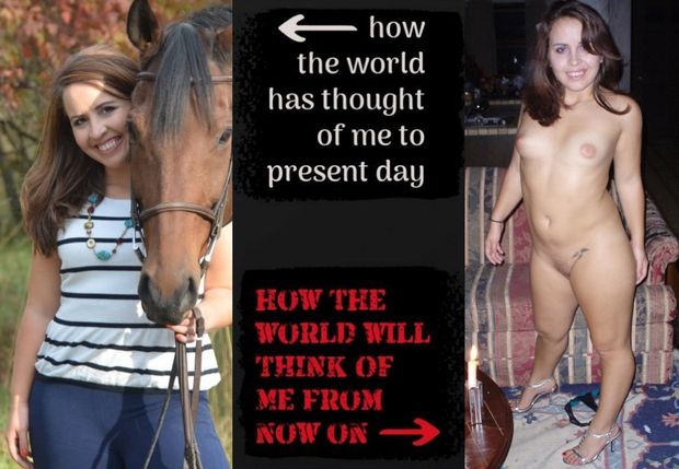 Dressed undressed slut Sara exposed