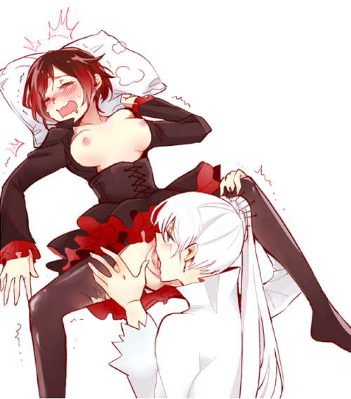 Weiss devours Ruby’s pussy