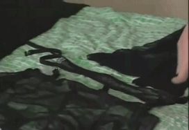 The sensual lady Bambola is getting dressed