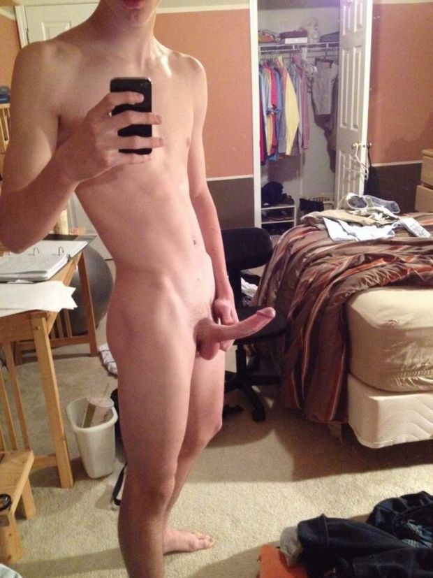 Naked Guy Hard Cock