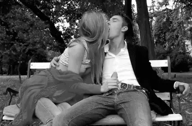 she helped me in the park
