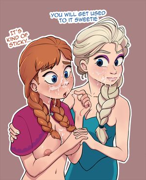 Anna and Elsa by Limeslice