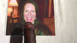 Another Yummy Brunette MILF Cumtribute