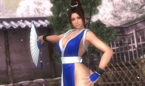 Mai Shiranui in blue