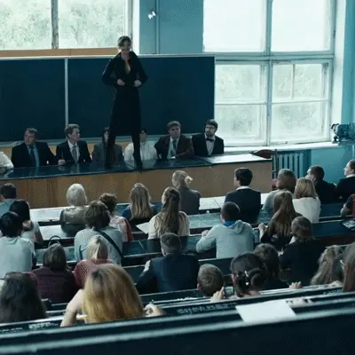 nude teacher in class