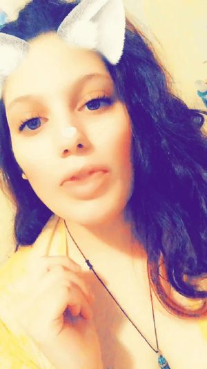 Gorgeous Brunette Showing Off That Great Mouth