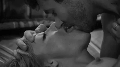 Lustful kiss