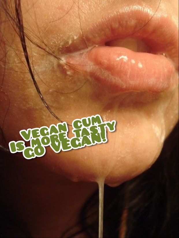 Vegan cumshot