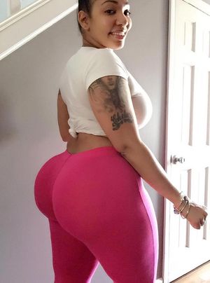 Light skinned chick with a phat ass