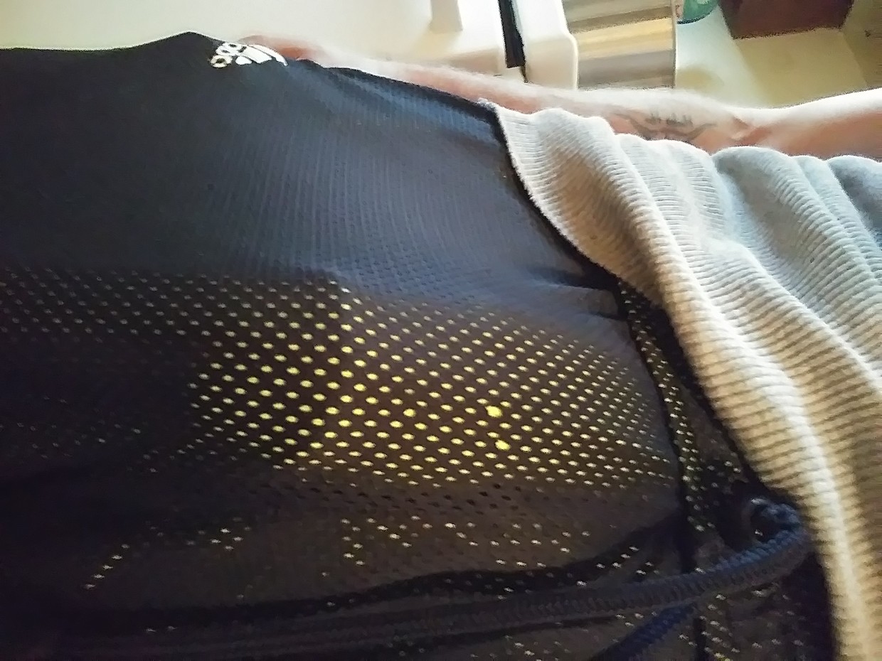 Was just chilling at home and these pants cling to me..lol
