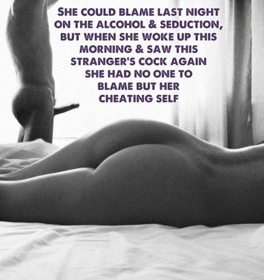 No one to blame but herself