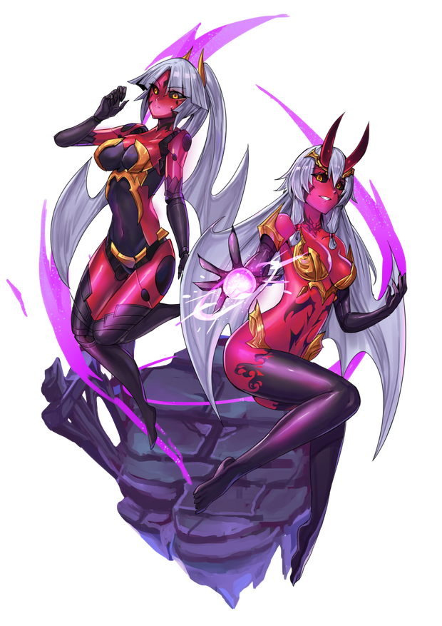 Corrupted Archer and Assassin by Ibenz009 by NeoOmnimon