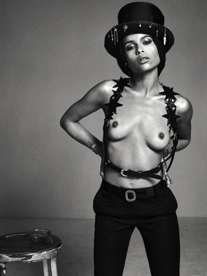 Actress Zoe Kravitz Nudes for Magazine