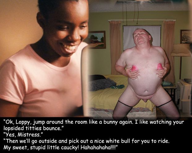 slut  must  dance on  webcam for  teenage  black  mistress