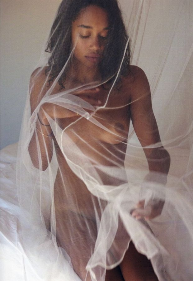 Laura Harrier naked