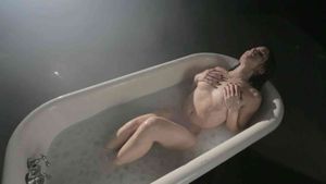 Katrina Law naked in bath handbra