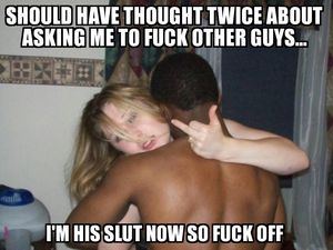 Be careful for what you ask hubby