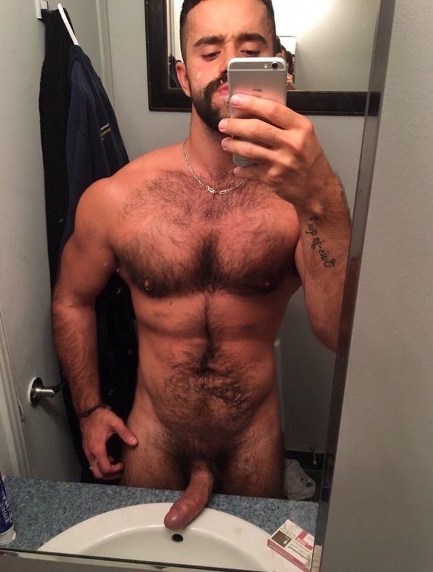 Furry Daddy with a nice cock!