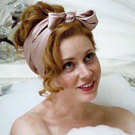 Hi There (Cute Amy Adams in Bathtub)