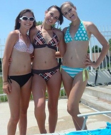 18yo’s hanging by the pool