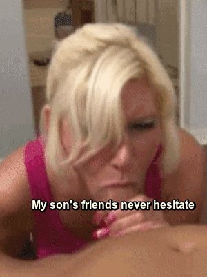 friend's cum in my mom's mouth