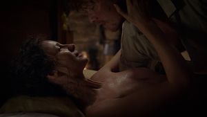 Caitriona Balfe – Outlander S04 E06 1080p topless nude sex scenes