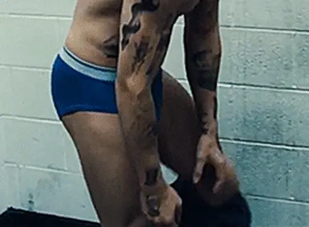 tattooed beefcake
