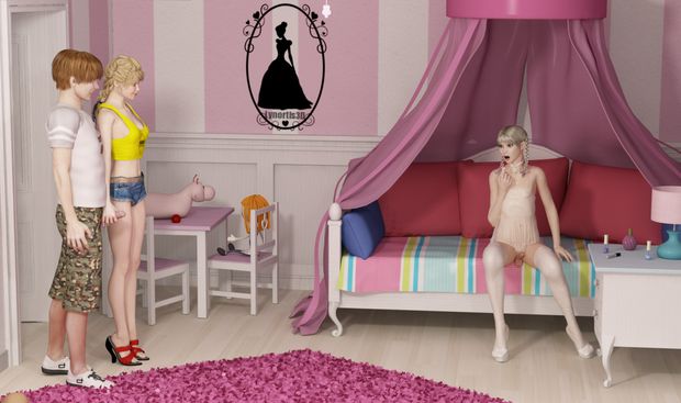 My BF wants to try anal, i don't. So i thought: What do i have a little sissy sister for?