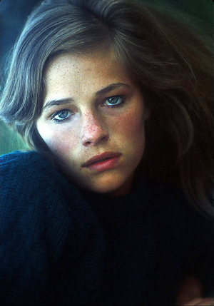 Charlotte Rampling sad-eyed actress & model