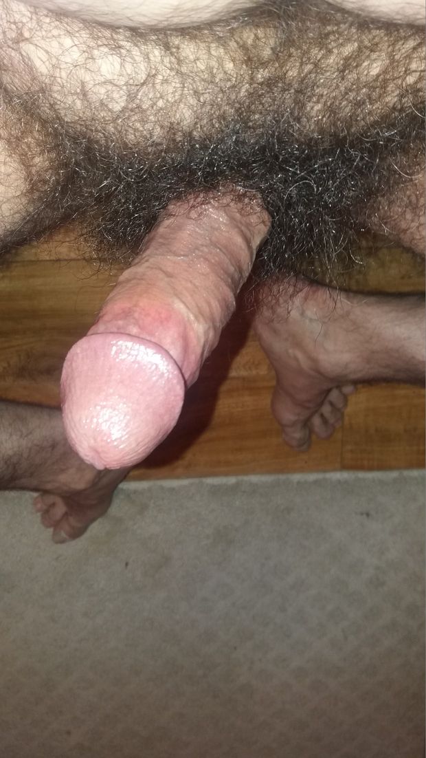 Bare feet and Hard Cock