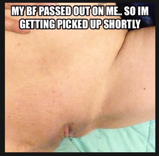 I passed out on the phone when we were eating she sent me this to wake upto
