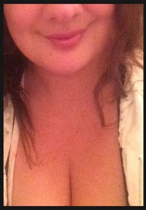 You can see she’s aware of her cleavage totally conscious of the fact that my cage was probably straining