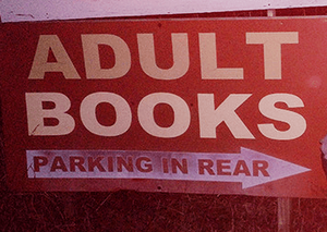 Adult bookstore sissy