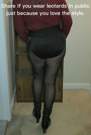 For some of us, leotards aren’t just for dancing or exercise.