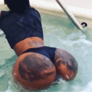 She's making a real splash