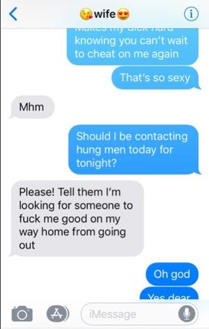 Sometimes my wife enjoys relaxing while I search out Hunt men for her to contact