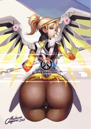 Mercy Leggings Ass Overwatch