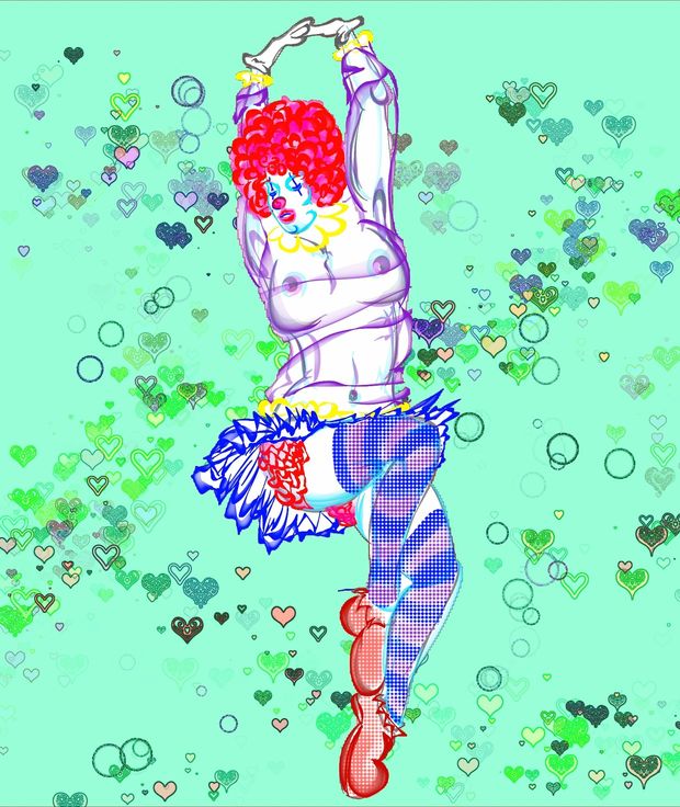 sexy clown
