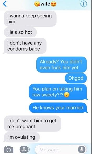 My wife loves making my heart stop for her
