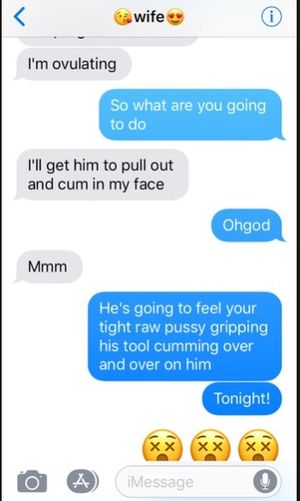 She knows I expect condoms. Sometimes I guess I need to compromise