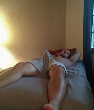 When you come home to find your roommate asleep in your bed...