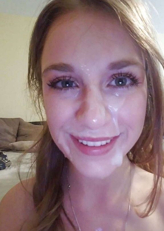 Amateur get facial