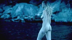 Gaia Weiss Nude Scene from ‘Vikings’