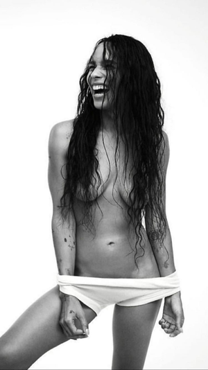 Happiness in black and white